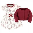 thumbnail image 2 of Touched by Nature Toddler Organic Cotton, Dress & Cardigan Set (Girl's), 2-Piece, Sizes 12-18 M, 2 of 4
