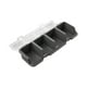 thumbnail image 5 of Organizador de tornillos, contenedor de almacenamiento dividido para garaje, contenedor para beber Gris, 5 of 9