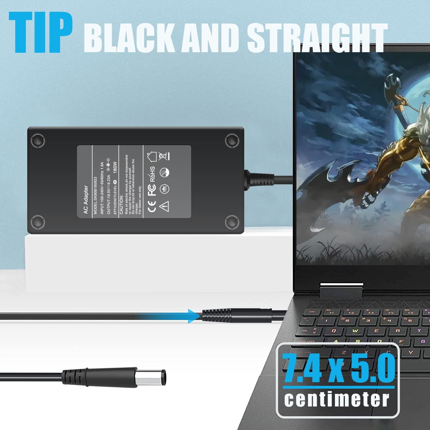 240W/180W Netzteil Für Dell Thunderbolt Dock TB16/TB15/TB18DC – Kompatibel Mit WD19DC, K20A, E-Port