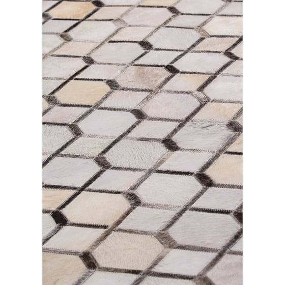 M A Trading Hydra Hand Woven White Gray Area Rug