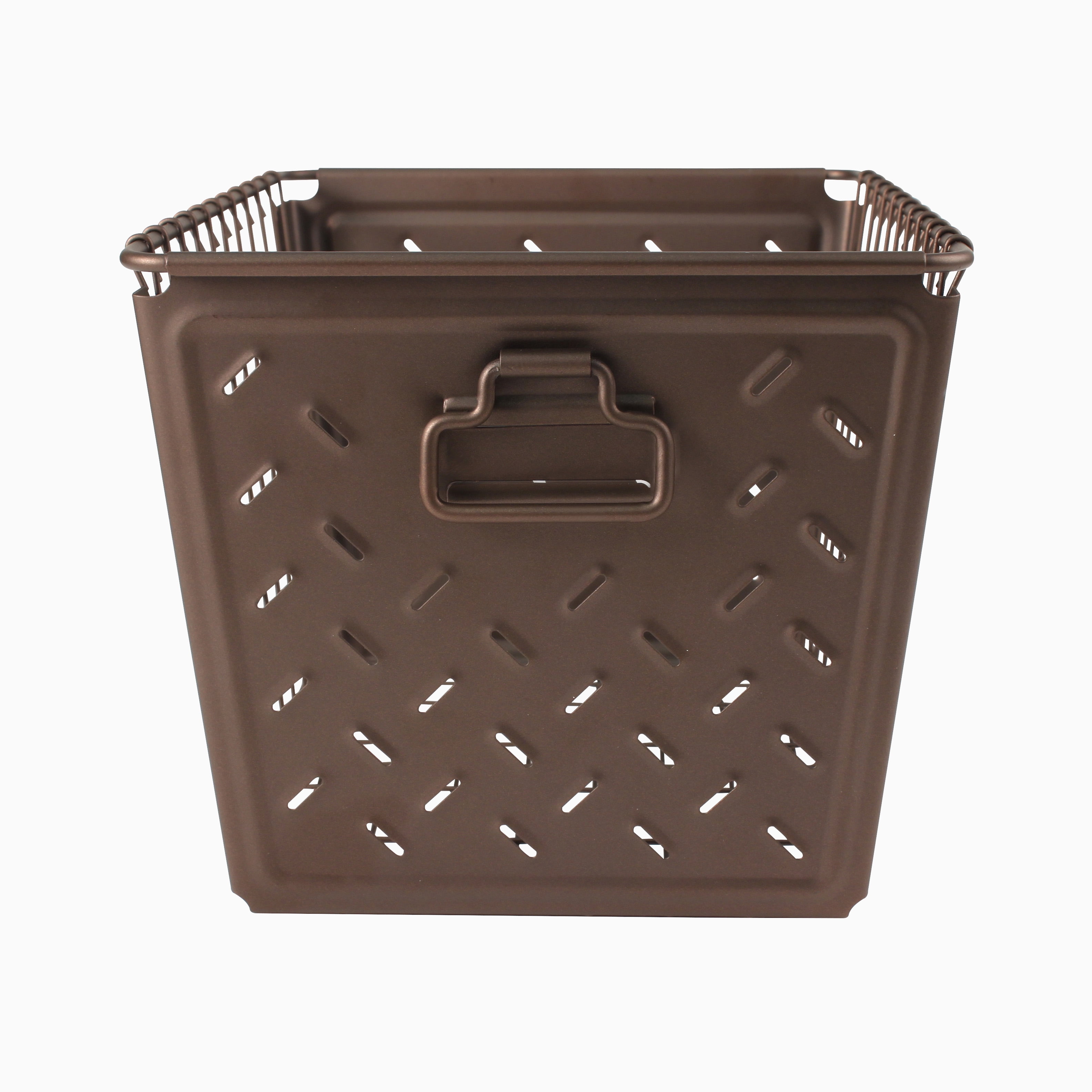Spectrum Diversified Macklin Medium Basket, Stamped Steel & Wire Basket