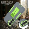 thumbnail image 3 of CoverON For Samsung Galaxy S24+ Plus Phone Case, Military Grade Heavy Duty Full Body Kickstand Cover, Gray, 3 of 8