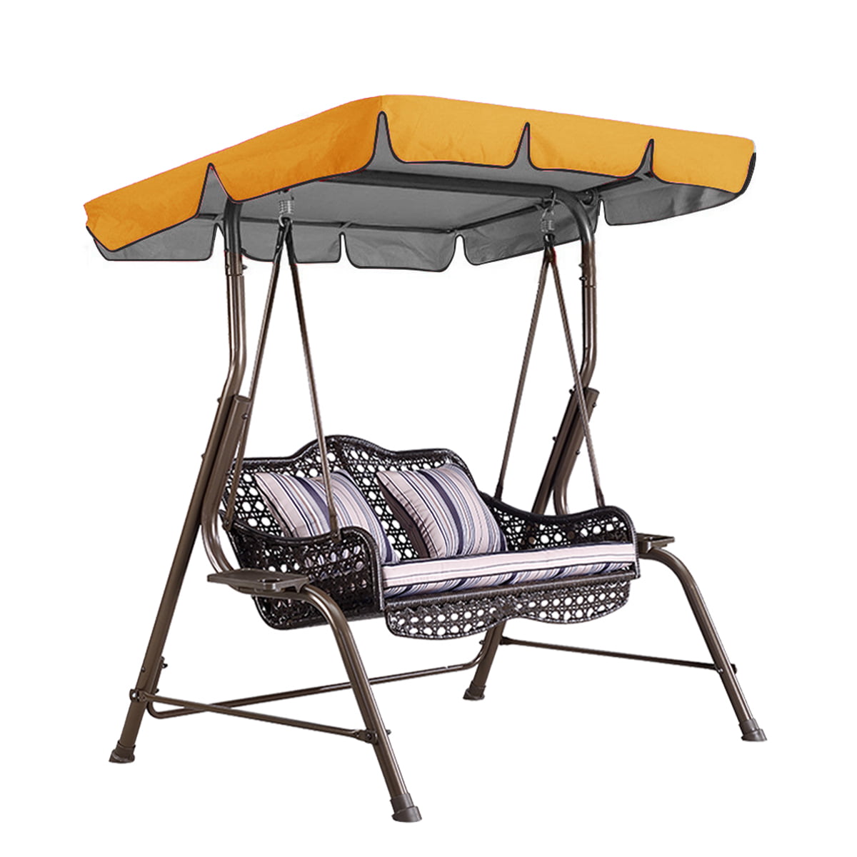 Canopy Swing Top Cover, 2/3 Seater Patio Swing Chair ...