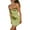 Green, variant on Women Y2K Going Out Mini Dress Spaghetti Strap Lace Bodycon Dresses Low Cut Backless Short Party Dress Clubwear