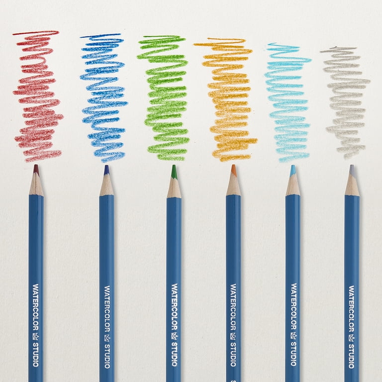 Kingart Watercolor Pencils, 24-Color Set photo 7