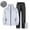 White, variant on Men's Cycling Suits Outdoor Sports Long Sleeve Zipper Jacket And Pants Set For All Seasons Lightweight and Comfortable