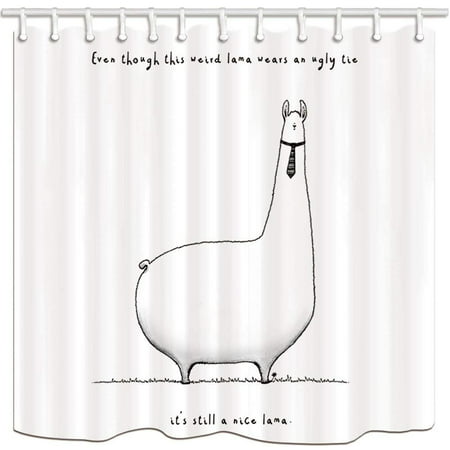 Artjia Sketch Cartoon Weird Llama Alpaca Funny Child Interest