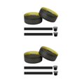 thumbnail image 3 of Transemion 2pcs Bike Handlebar Tapes Anti-slip Road Wraps Waterproof Shock Absorption Self Adhesive Riding Damping Straps Decoration Yellow 2Set, 3 of 6