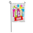thumbnail image 1 of NUDECOR Prize Colorful Sign Lucky Draw Raffle Ticket Pick Win Fair Garden Flag Decorative Flag House Banner 28x40 inch, 1 of 2