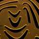 thumbnail image 4 of 1 Unidad Regla de Plantilla con Dibujo de Flecha Atractivo de Color Amarillo para Figuras Irregulares 180x160mm Soledad Plantilla de dibujo, 4 of 10