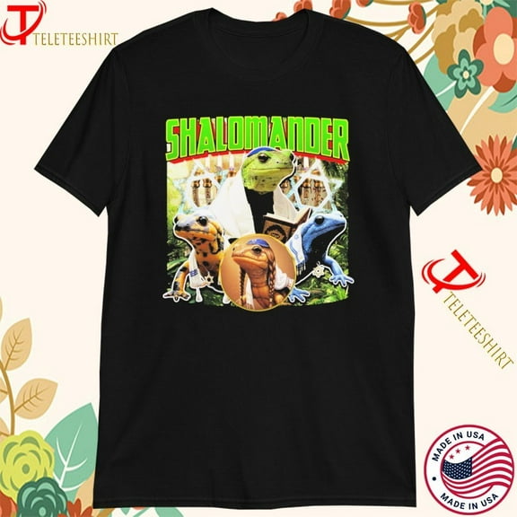 Shalomander Jewish Salamander T-shirts
