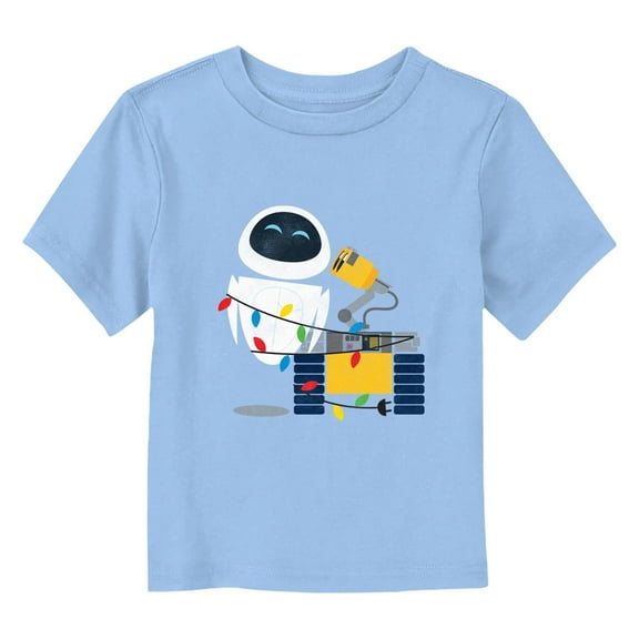 Toddler's Wall-E Holiday Lights Graphic T-Shirt
