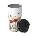 thumbnail image 2 of Daiia Wild Herbs Printed Stainless Steel Tumbler with Lid and Straw, Double Wall Vacuum Insulated Coffee Tumbler Travel Coffee Mug with Leak Proof Lid, 2 of 8