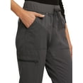 Scrubstar Women's Ultimate Stretch Twill Yoga Drawstring Cargo Jogger