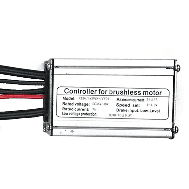 KT-15A E-Bike Controller - Universal Brushless Motor Controller For 36V/48V Electric Bicycles