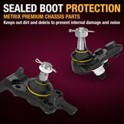 Metrix Premium Chassis Parts - Front Left & Right Lower Ball Joint Kit Fits 2013-2018 Lexus ES300h, 2007-2018 ES350, 07-17 Toyota Camry, 05-18 Avalon, Replacement K500044, K500043, Made in Europe