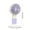 Purple, variant on AZXY Handheld Fan,Portable Fan,Handheld Fans Mini,Usb Stand Hand Fan for Desk,Battery Operated Personal Portable Fan for Travel Outdoors on Clearance,Khaki