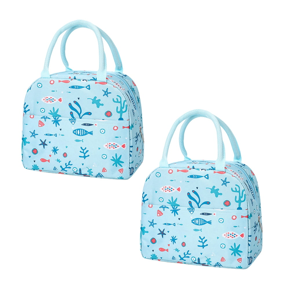 Details about   Portable Bento Lunch Box Bag Insulated Thermal Waterproof Picnic Carry   AU 