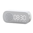 thumbnail image 2 of Reloj con Altavoz Bluetooth, reloj despertador Digital inteligente multifuncional con espejo para el hogar, escuela, oficina, versión en inglés Z7, 2 of 8