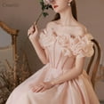 thumbnail image 3 of Elegant French-Inspired Evening Dress, Sexy & Graceful for Wedding & Party, 3 of 9