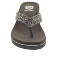 thumbnail image 6 of Yellow Box Achillas Platform Wedge Thong Sandal, 6 of 9