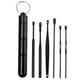 thumbnail image 2 of Qarigey 6pcs / Set Earpick Herramienta de eliminación de cera de oído de acero inoxidable Kit de removedor de púas de oído portátil Type10 NO10, 2 of 6