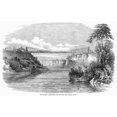 thumbnail image 2 of Canada Niagara River. Nrailway Suspension Bridge Over The Niagara River Canada. Wood Engraving 1859. Print by, 2 of 4