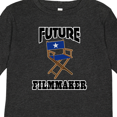 thumbnail image 4 of Inktastic Future Filmmaker Director Chair Boys or Girls Long Sleeve Toddler T-Shirt, 4 of 5