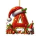 thumbnail image 2 of Adornos Navideños de 26 Letras, Colgantes Acrílicos Personalizados con Símbolos Navideños, 8 Cm para Árbol de Navidad, Hogar, Oficina, 1 Paquete, 2 of 5
