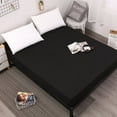 thumbnail image 1 of Bed Mat Cover Waterproof Mattress Protector- Breathable Super Soft & Noiseless Cotton Fabric Matress Protection Fitted Cover, 1 of 7
