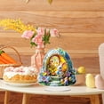 thumbnail image 5 of Easter Decoration Spring Easter Centerpieces Easter Bunny Decoration Easter Table Centerpiece Tiered Tray Decor, Acrylic 2D Bunny Eggs Table Sign for Spring Home Decor Easter Party Supplies, 5 of 7