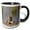 Black/White, variant on 3drose, Royal Bengal Tiger, Rajbagh Lake, Ranthambhor, India-as10 Jra0340 - Jagdeep Rajput, 15oz Mug