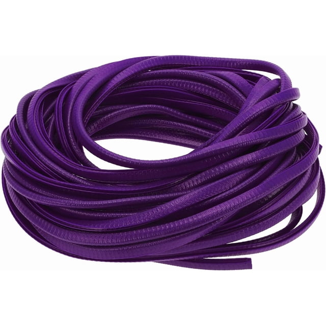 Universal Car Door Edge Protective Sealing Strip UType Door Scratch Protection Guard .ft m scratch Collision PVC Iron Purple