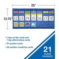 Carson Dellosa Education Weekly Calendar with Weather 105 pieces ...