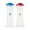 Blue+Red, variant on 【Set of 2 Salt & Pepper Shakers】Large Plastic Seasoning Containers with Lids - Moisture Proof for Kitchen/Restaurant/Camping