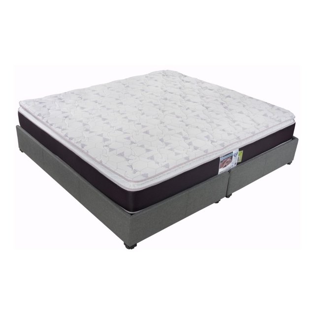 Colchón King Size Spring Air Con Base Recamara Bases Gris Mobeler Prelude Colchón Spring Air King Size Con Base