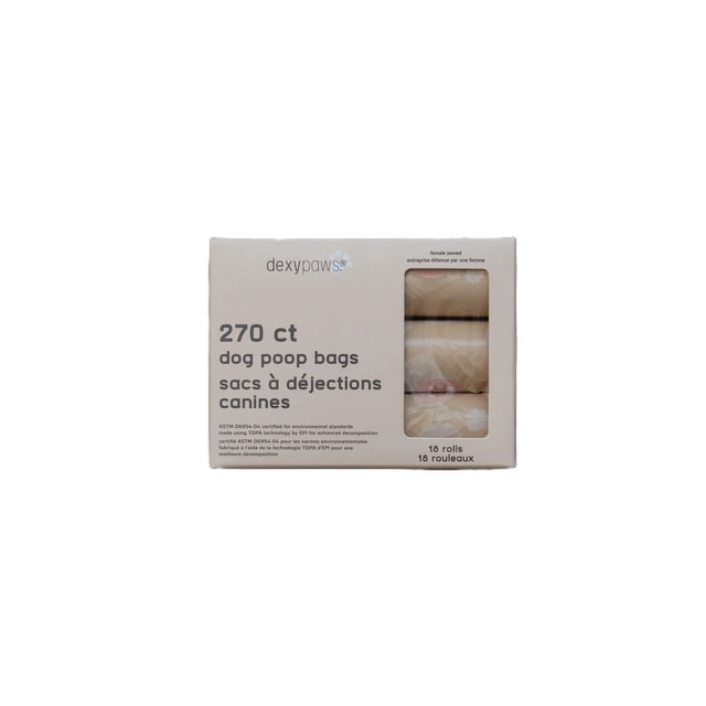 Beige Poop Bags, 270 Bags