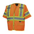 thumbnail image 1 of Chaleco de seguridad Pioneer Hi Vis con mangas para hombre y mujer, clase 3, 1 of 9