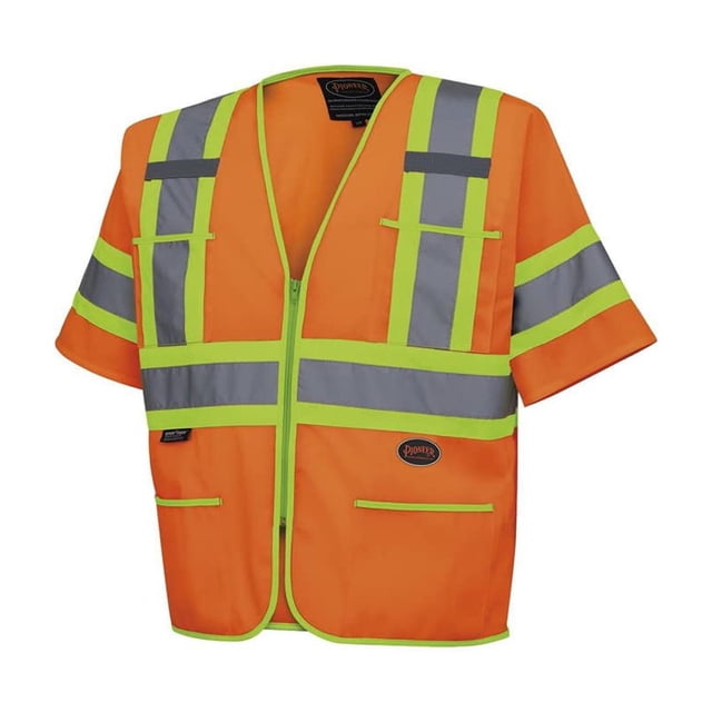 Chaleco de seguridad Pioneer Hi Vis con mangas para hombre y mujer, clase 3