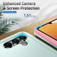 thumbnail image 6 of for Samsung A13 5G case, Galaxy A13 5G case, [Military Grade] with HD Screen Protector Magnetic Ring Kickstand Car Mount Protection Armor Phone Case Cover for Samsung Galaxy A13 5G, Mint, 6 of 8