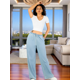 thumbnail image 2 of Playera Mujer Casual Crop Top Stretch Cómoda Blusa Corta, 2 of 5