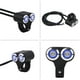 thumbnail image 3 of Manillar O OFF Switch7/8 pulgadas 22 mm Manillar de motocicleta Manillar Interruptor de faro Interruptor de freno de faro de motocicleta Tecnología de vanguardia Jadeshay A, 3 of 8