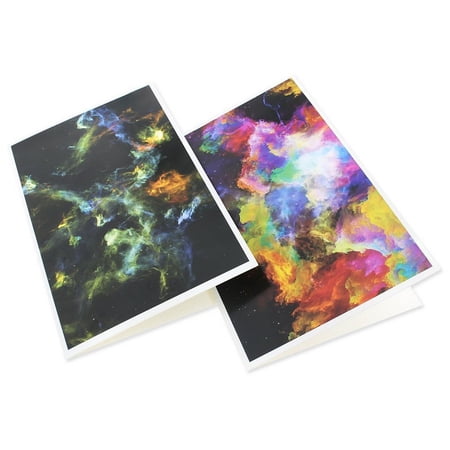 48 Pack All Occasion Greeting Cards - Assorted Blank Note Cards Bulk Box Set Cosmic Designs ...