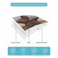 thumbnail image 5 of Quilts Twin XL Size, Teal Brown Farmhouse Soft Comforter Bedding Set for Bed, Country Texas Star Vintage Lightweight Quilted Bedspread with Pillow Cover(2 Pieces) for All Season, 68x98 Inch, 5 of 6