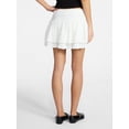 thumbnail image 4 of No Boundaries Lace Ruffle Mini Skort, Women's XXS-XXL, 4 of 6