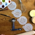 thumbnail image 3 of Brush Stroke Leaves Stencil Set C1013 by Designer Stencils, 3 of 4