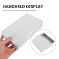 thumbnail image 5 of LOLIPPYY White Biscuit Tin Box with Lid for Storage and Party Favor Small Metal Cookie Container, 5 of 7
