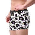 thumbnail image 3 of Kdxio Men's Boxer Briefs with Daisies Flowers Print - Comfortable and Breathable Underwear for Everyday Wear, 3 of 7