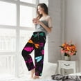 thumbnail image 5 of Rateoe Colorful Dragonflies Pattern Women’s Ultra-Soft Comfy Pajama Lounge Pants Sleepwear,Comfortable Lounge Wear,lightweight Pajamas, Casual Home Wear-Large, 5 of 6