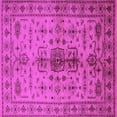 thumbnail image 1 of Ahgly Company Indoor Square Oriental Pink Traditional Area Rugs, 3' Square, 1 of 4